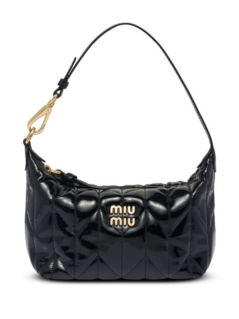 miu miu logo bag